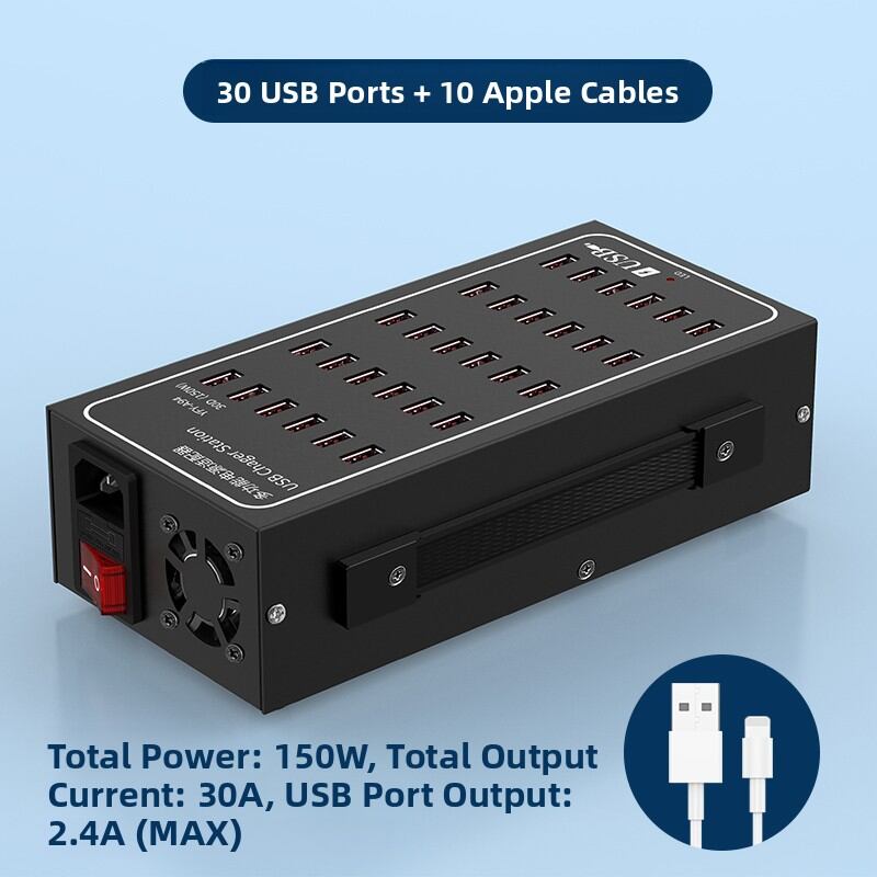 Earise | Multi-Function Multi-Port USB Charger 15 Ports