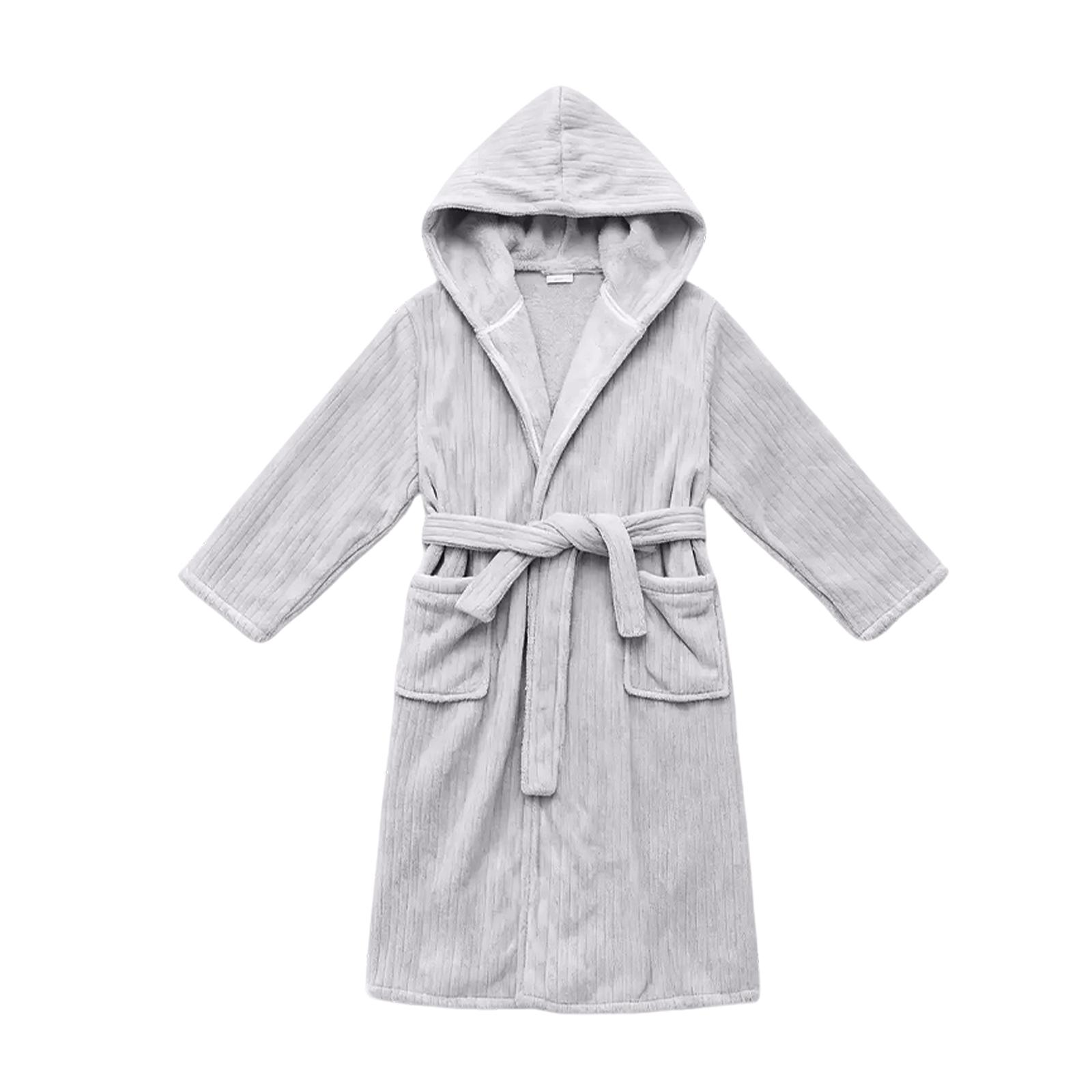 

Multi-color Coral Fleece Bathrobes For Adults One Size