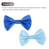 Uxcell 50 Pieces Blue and Light Blue Bowtie 1.5" X 1" Mini Ribbon Craft Bow Knot DIY Sewing Scrapbooking Wedding Gifts Present Perfect for Home