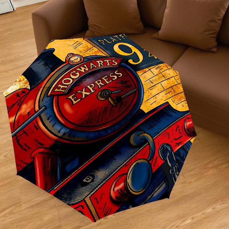 1PC Warner Hogwarts Express Platform 9 3/4 Umbrella-8-Rib Reinforced, Automatic Open, Lightweight-A104