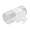 Aquarium Fish Food Feeder Tube Transparent Acrylic Fish Feeding Floating Food Dish