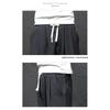 ROMON Men's Chinese Style Cotton Harem Pants