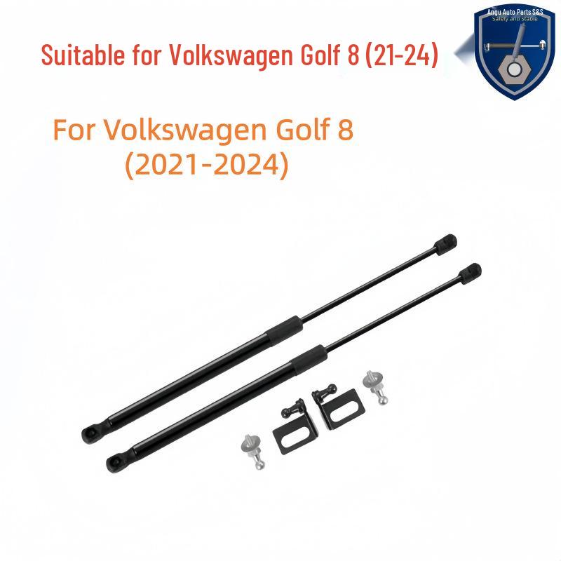 

Fits 2021-2024 Volkswagen Golf 8 Hood Support Gas Spring Hydraulic Rod Pair for Golf 8 Hood
