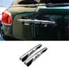 2PCS/Set Car Rear Trunk Door Handle Covers Decoration Stickers For MINI Cooper R55 Car Rear Handle Protection Accessories