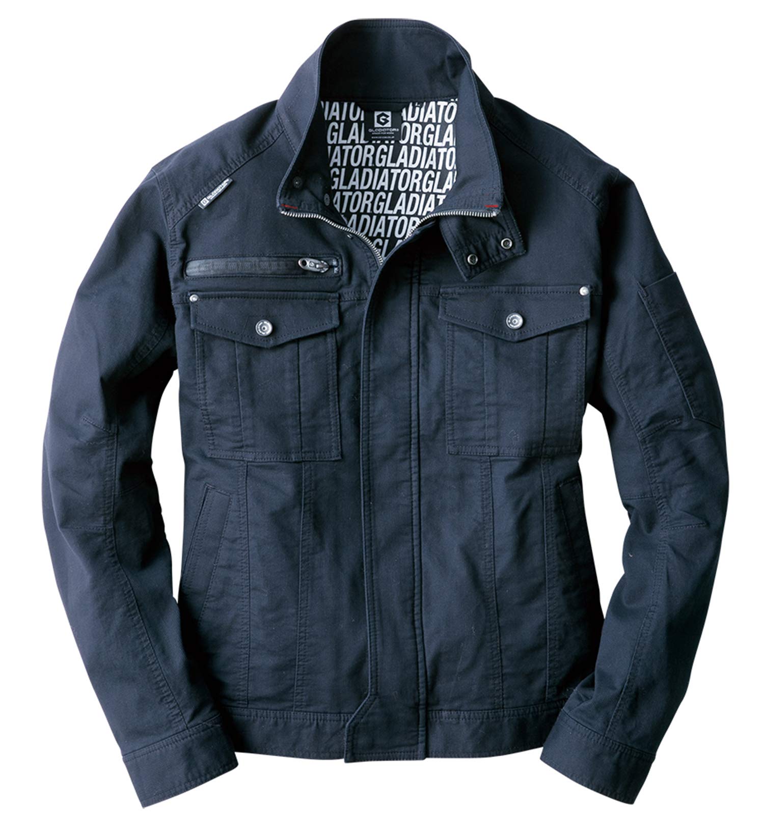 

COCOS Nobuoka GA-3910 Stretch Cord Piqué Jacket, Navy, Size M