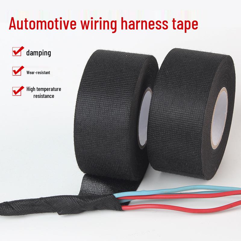 

Velvet Wire Harness Tape for New Energy Vehicles – Flame Retardant, Noise Reduction, High Temp Resistant. Velvet Wire Harness Tape; 9mm width x 15m length