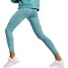 PUMA High Waist Running Fitness Training Elegant Solid Color Nine Point Sports Pants Women bottoms Dark-Blue 520267-48