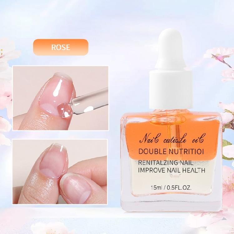 Strengthening Cuticle Oil Two Tone Nourishment Fast Absorption For Fragile Splitting Nail
