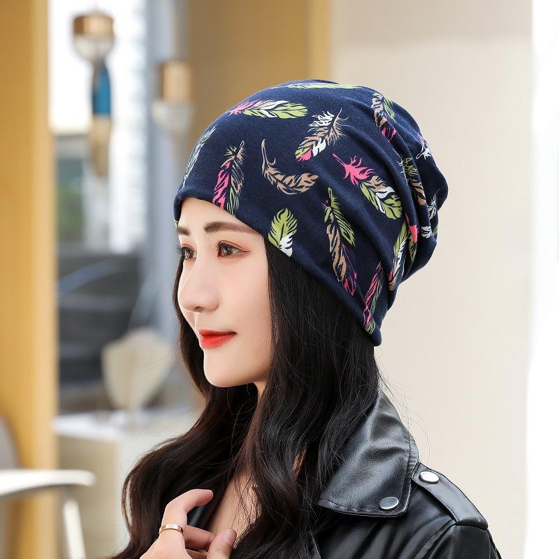 Fashion Pullover Hat, Children's Headband Hat, Pregnant Women's Confinement Stack, Nightcap, Dual-purpose Scarf