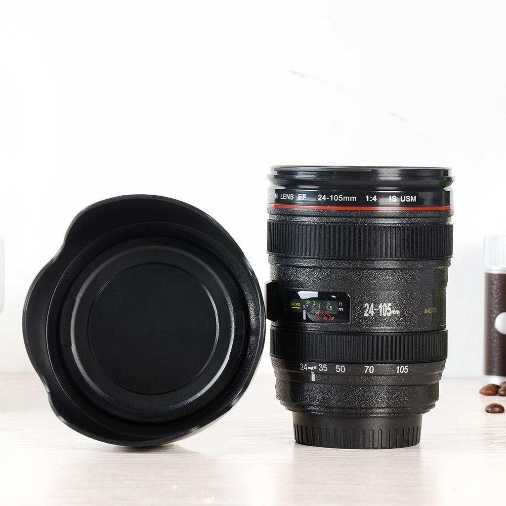 

Творческий термос из нержавеющей стали с объективом SLR - персонализируемая кружка для кофе в офис 500ml