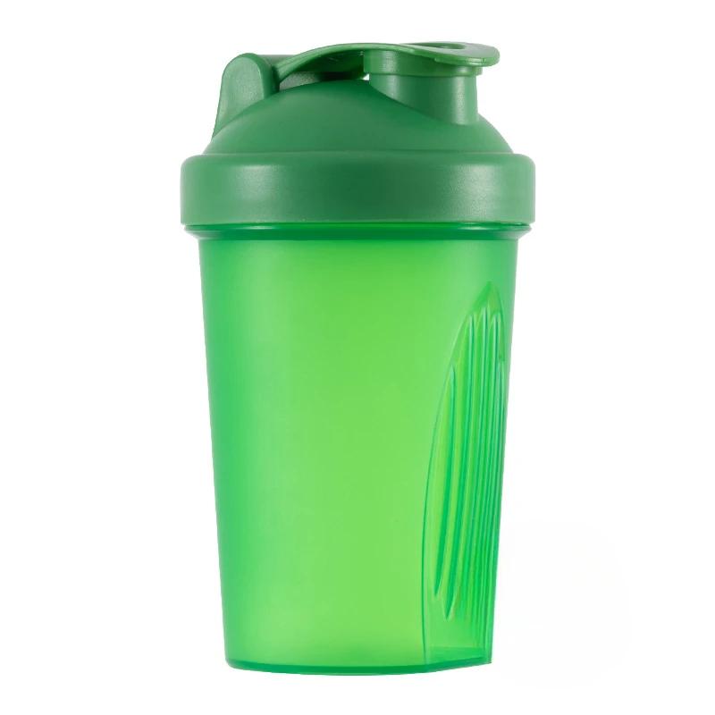 400ml Přenosný Plastový Kelímek na Nápoje Šejkrové Lahve Sportovní Kelímky na Vodu Láhev na Míchání Syrovátkového Proteinového Prášku Fitness Gym Šejkr Venkovní