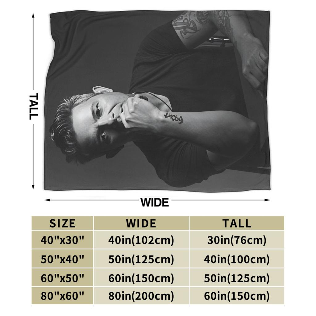 Super Soft Blankets Decorative Alejandro Sanz Singer Throw Blanket Flannel Bedspread For Couch Bed Comfortable Sofa Bed Cover
