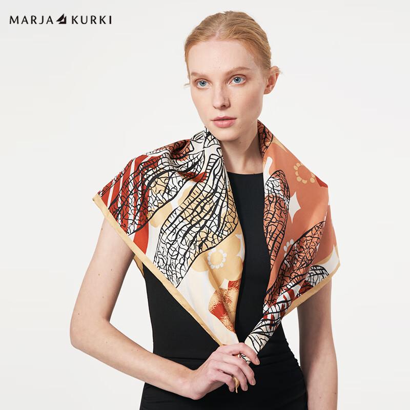 MARJA KURKI Wing of Beauty Mulberry Silk Scarf