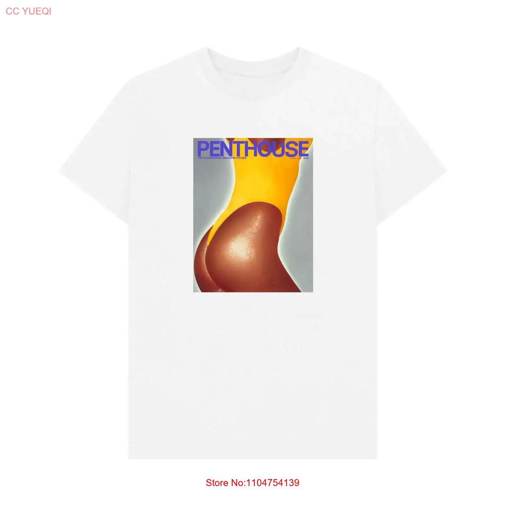 PREMIUM OFFICIAL Penthouse 1986 Cover T Shirt Vintage Washed Versatile Designer Clothes Slightly Breathable