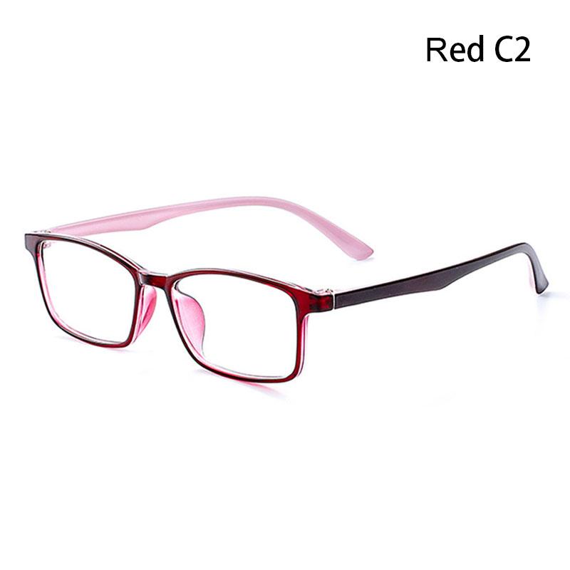 

Очки для чтения Crystal для мужчин и женщин, устойчивые к царапинам, черные и красные +4.00 красный