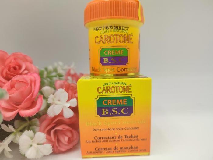 Crème Visage - Carotone - Beta Carotène - Éclaircissant - Anti-tâches - Hypoallergénique