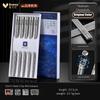 LFGB Certified Pure Titanium Chopsticks 23.7g/Pair Weightless 5 Natural Primary Color Cross-contamination Prevention Chopstick