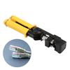 Network Cable Cutter Crimper RJ45 Terminal Module Frame Wire Cutting Crimping for UTP Jacks Electrician Repair Tool