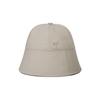 VARZAR VA Curved Stud Round Drop Bucket Hat Beige