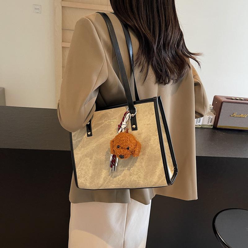 Large Capacity Bag Women's New Shoulder Bag Fashion Commuter Casual Tote Bag