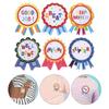 100 Pcs Medal Reward Stickers Teacher Badge Inspirational Classroom Stationery Sticker Kids Motivational Student Recognition