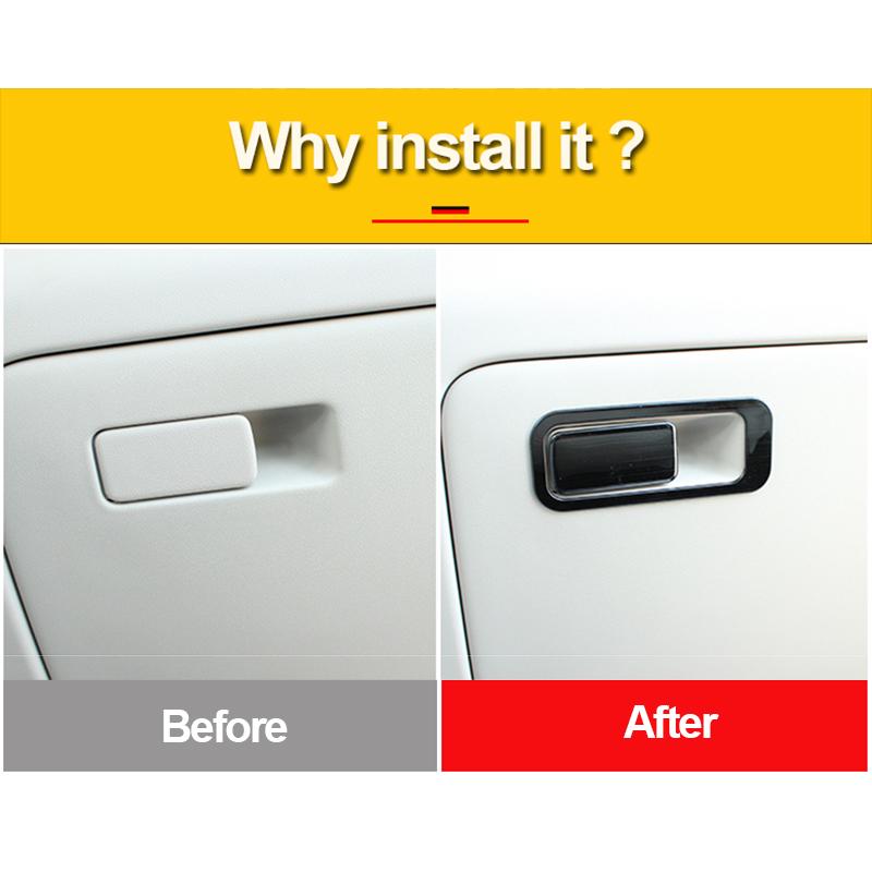 Pentru Hyundai Tucson NX4 2022 2023 Hybrid N Line Car Co-pilot Cutie de depozitare Mâner Capac Bol Trim Accesorii din oțel inoxidabil