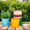 8 pièces Pots de Fleurs Pots à Fleurs Cadeaux de Jardinage Pot en Plastique pour Plantes Pépinière Pot pour Succulentes Jardinières pour Plantes d'Intérieur Petits Pots de Fleurs Jolis Pots de Fleurs