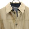 daboro Denim switch Stainless collar coat 5 beige Men's Used