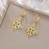 Irish Witch Knot Pendant Earrings Elegant Women's Witchcraft Lucky Talisman Celtic Knot  Stainless Steel Jewelry Gift