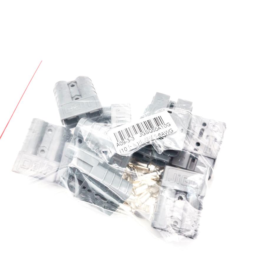 10 X Battery Quick Connector Kit 50A 6AWG Plug Connect Disconnect Winch Trailer