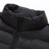 Winter New Short Standing Collar Down Coat Men's Fashion Down Coat Lightweight Winter Wear