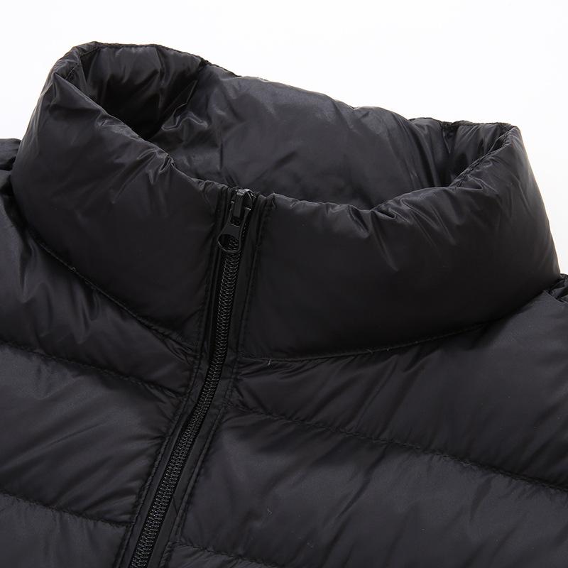 Winter New Short Standing Collar Down Coat Men's Fashion Down Coat Lightweight Winter Wear