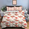 Cute Dachshund And Heart-Shaped Balloons Bedding Set For Kids Luxury Gift 3Pcs Digital Print Comforter Set Soft Comfortable