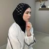 Femme Prière Turban Intérieur Casquettes Mariage Église Hijab Hijab Léger Temps Chaud Musulmans Prière Protection Solaire Foulard Islamique