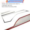 Stainless Steel Door Audio Speaker Cover Trim for Volkswagen VW T-cross Tcross 2018-2023 Stereo Loudspeaker Frame Interior Car Accessories