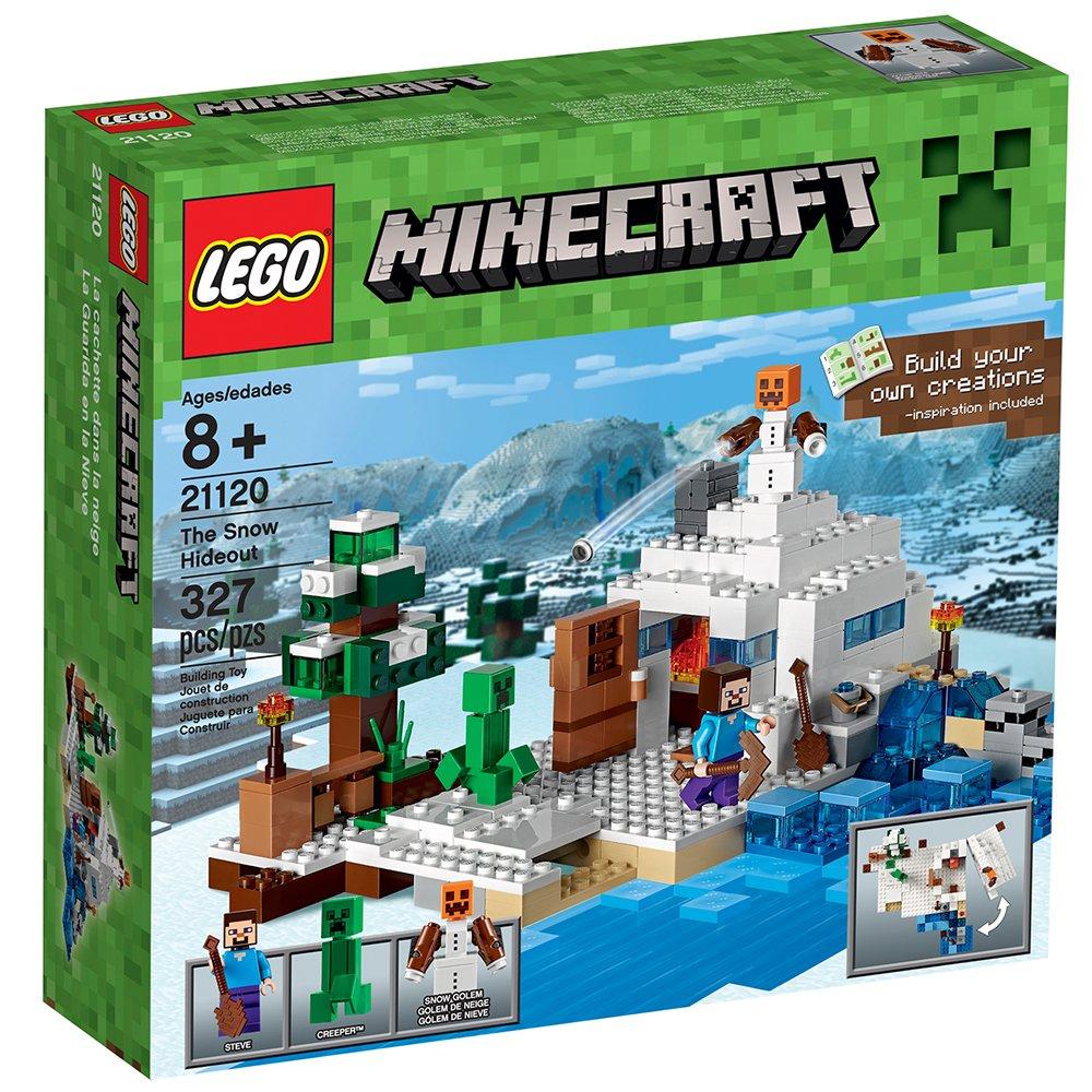 Imported LEGO Minecraft 21120 the Snow Hideout Building Kit [Parallel Import]
