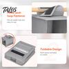 Foldable Cap Display Rack Baseball Storage Bag Organizer Large Capacity Hat with Holder 10 Compartments Easy to Assemble Stand
