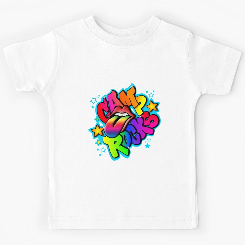 Camp Rocks White Kids T-Shirt 170