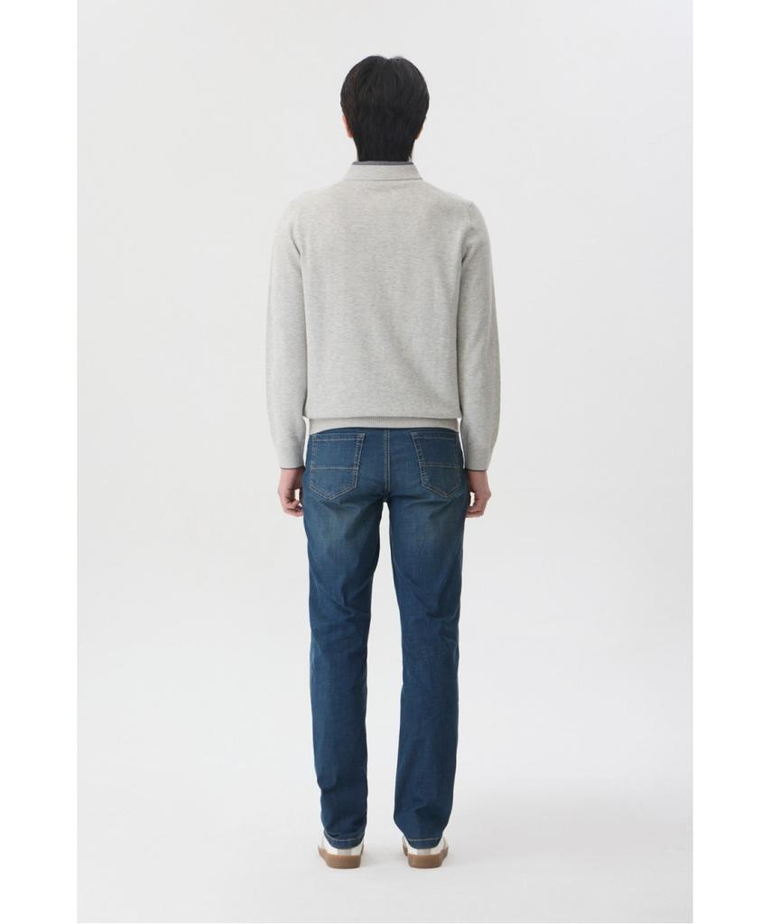 BRENTWOOD [Innova] Washable Shirt Layered Sweater Brwax26151Gyl