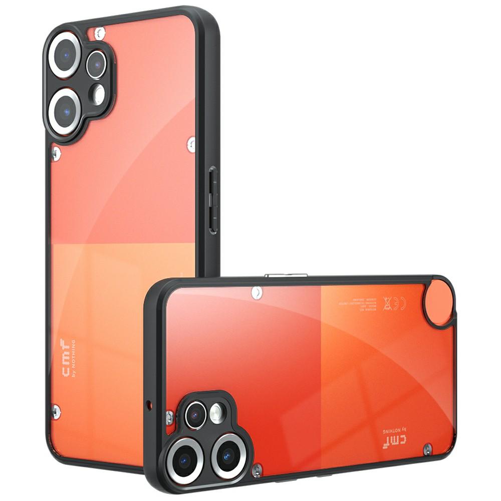 

Для Nothing CMF Phone 2 Pro Чехол ТПУ+ПК Противоударный Прозрачный Чехол для Телефона A