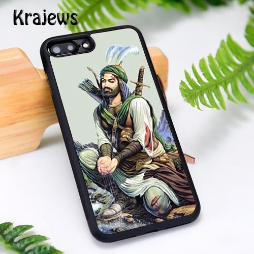 Krajews Islam Shia Imam Ali Iraq Arabic Phone Case For iPhone 17 Air 16 15 14 Plus 11 12 13 Pro Max cover coque