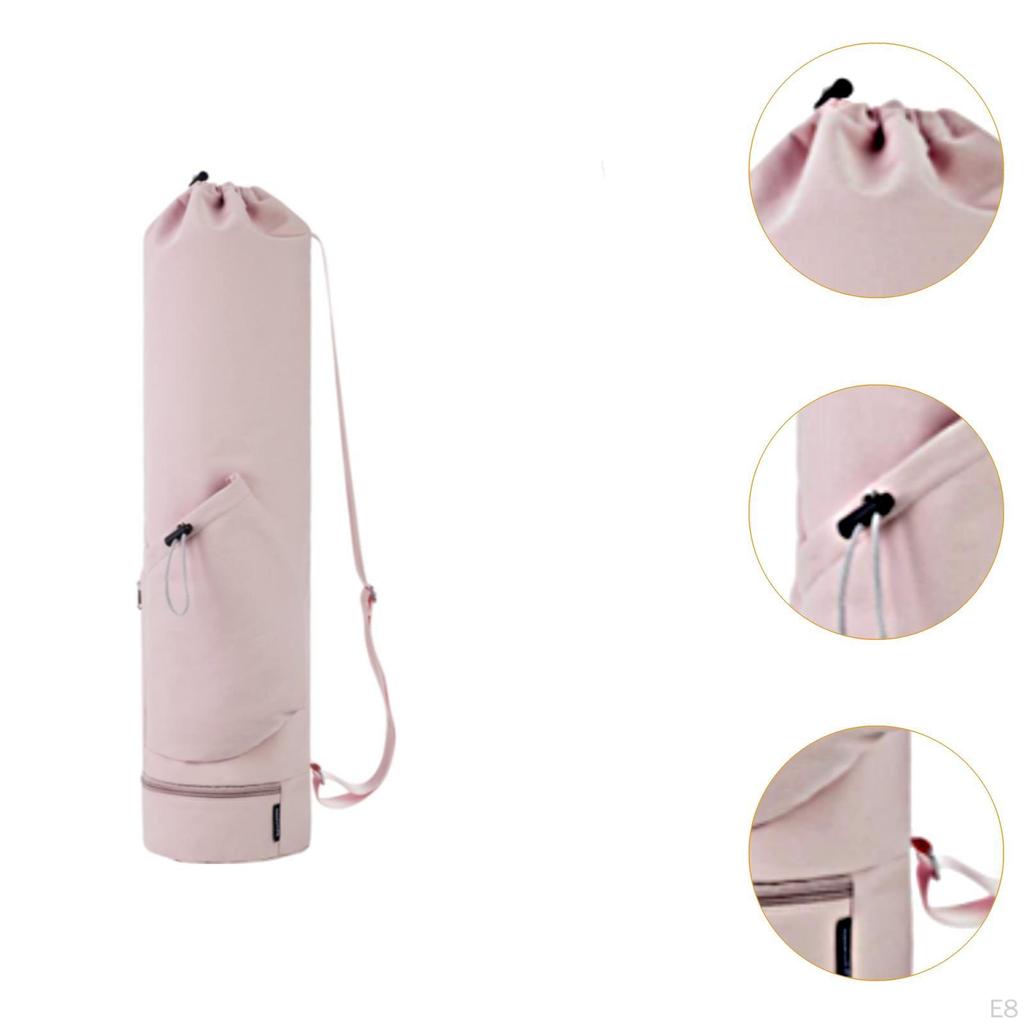 Yoga Mat Bag Carrying Pilates Storage Shoulder Exercise Holder for Gym Office