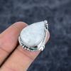 Rainbow Moonstone Gemstone Handmade 925 Sterling Silver Jewelry Ring Size 7 M-2802