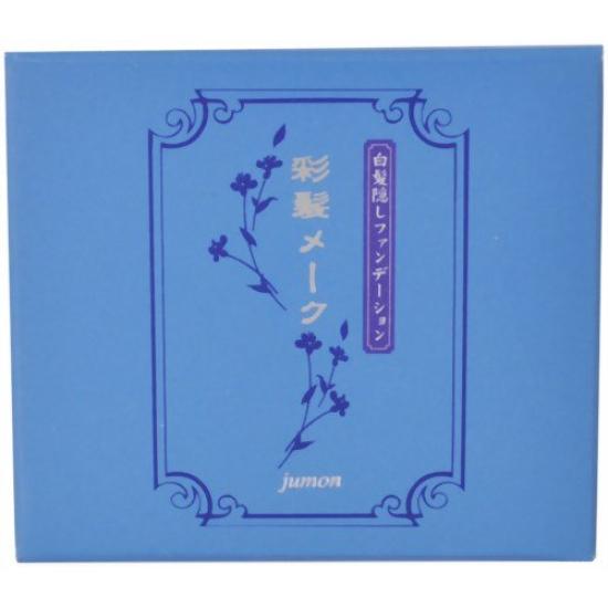 Jumon Cosmetics Refill for Iroha Makeup, Gray Black, 13.5g