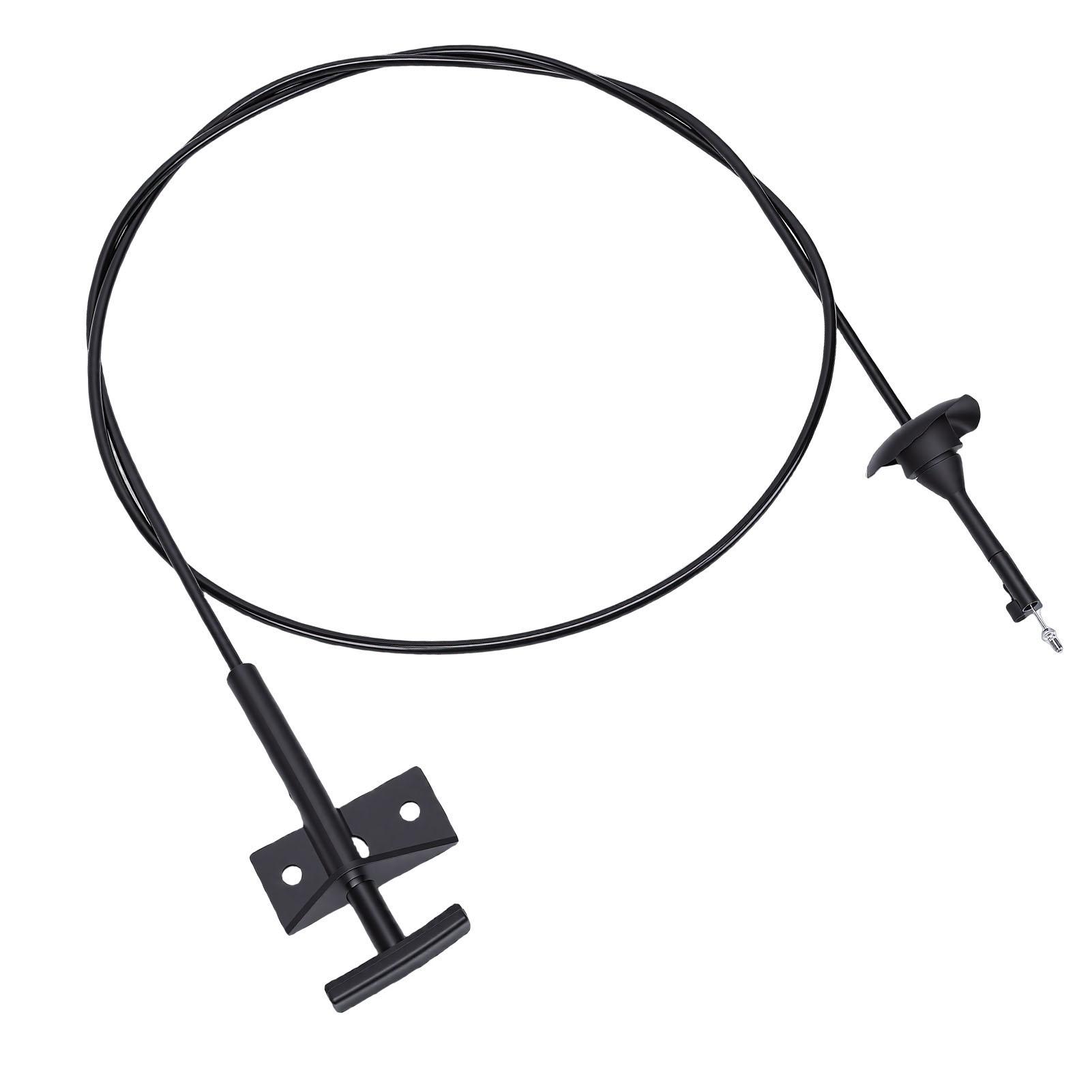 

Hood Release Cable Assembly with Handle High Sensitivity Replacement for 1983-1993