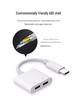 2-in-1 Dual Type-C to 3.5mm Adapter: Stream, Call, Listen & Charge