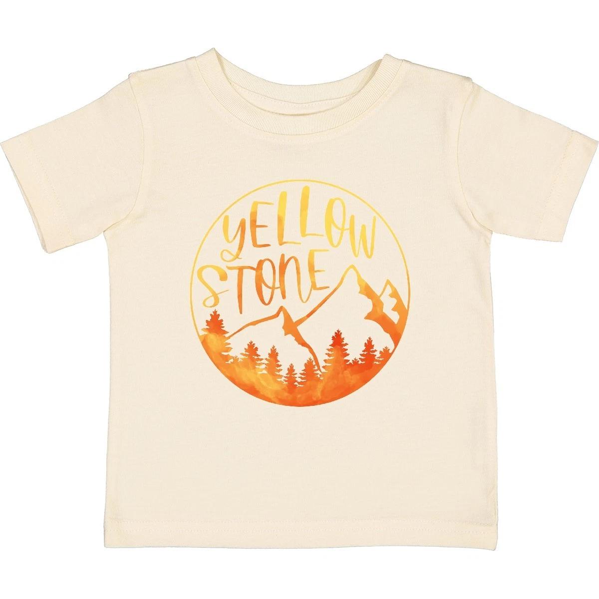 Inktastic Yellowstone National Park- Mountains Baby T-Shirt Summer Vacation Home 160