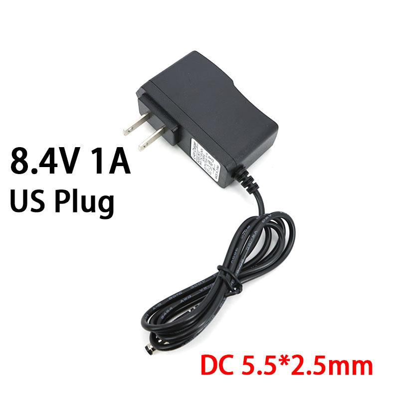 AC To DC 4.2v 0.5A 2A 8.4v 12.6v 16.8v 1A 2A 2000ma Adapter Power Supply Charger Plug for Drill Driver 18650 Lithium Battery