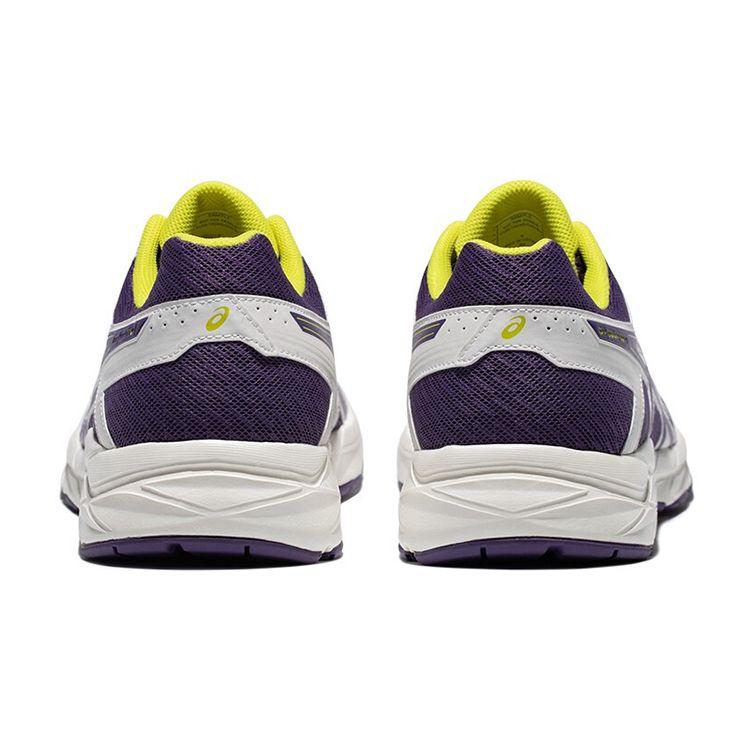 Asics Gel-Contend 4 Casual Comfortable Low-Top Running Shoes Men sneaker White Purple T8D4Q-500