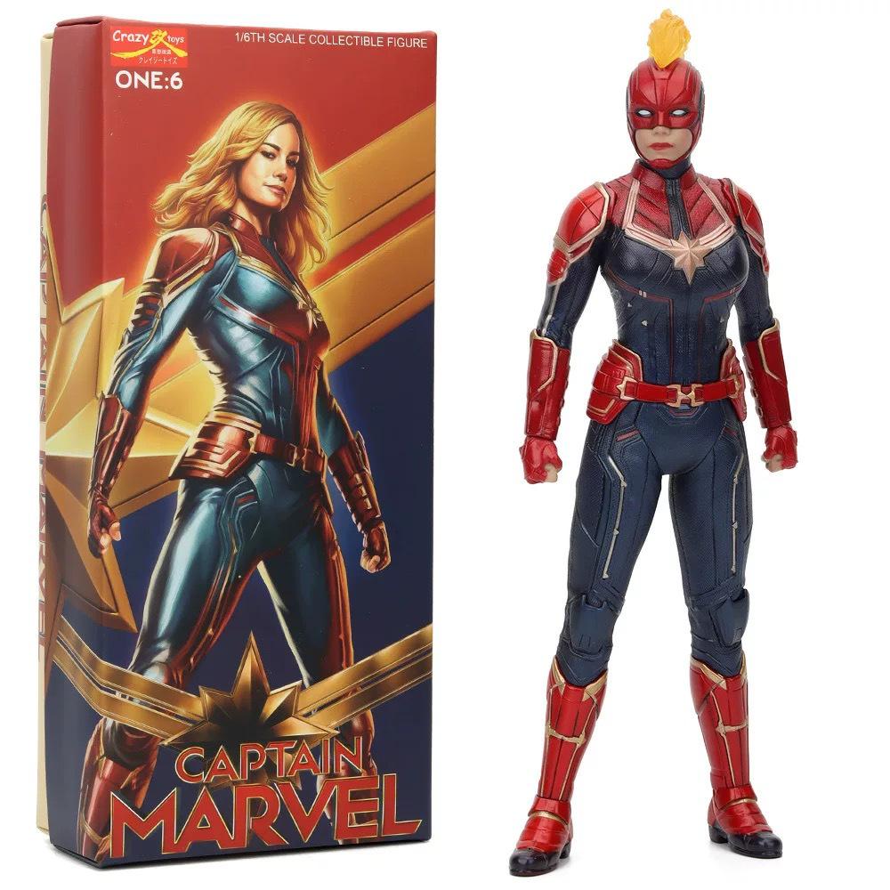 Marvel 1/6 Scale Iron Man MK45 Figure with Color Box - The Flash, Captain Marvel, Thor Edition.